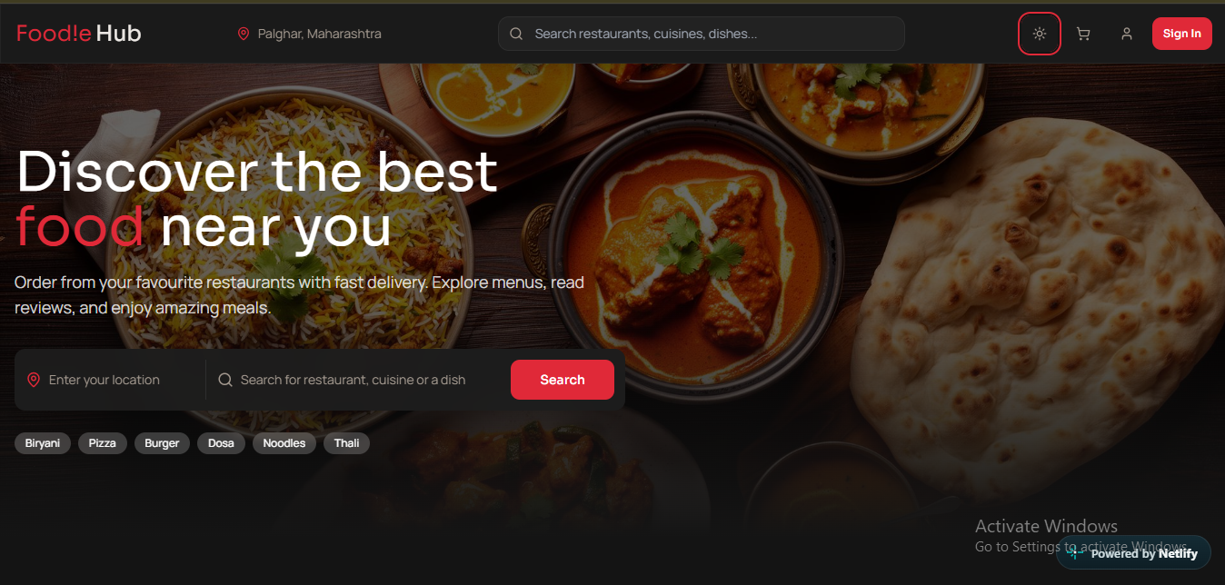 Foodieee Hub