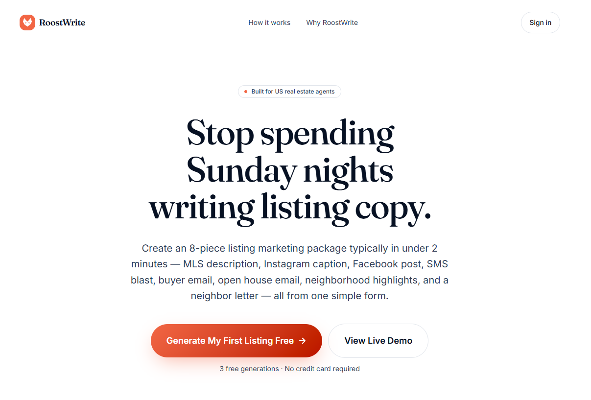 RoostWrite